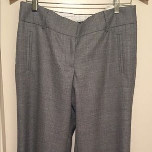 J. Crew grey wool pants, size 6. NWT